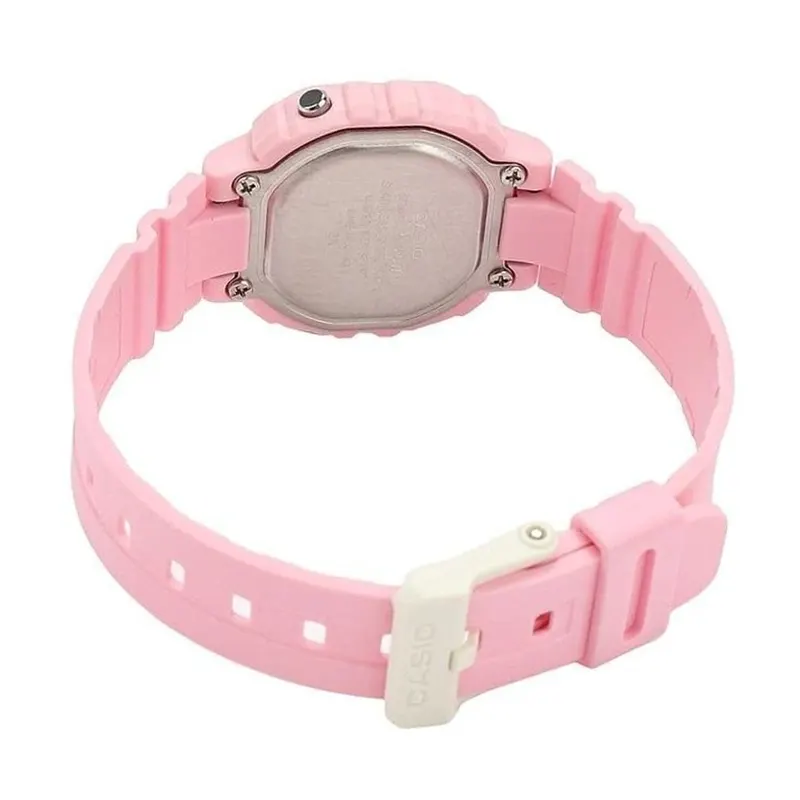 Casio POP Youth Digital Dial Pink Combination Ladies Watch-  LA-20WH-4A1